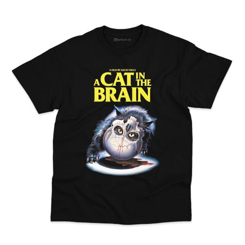 Remera Un gato en el cerebro #1