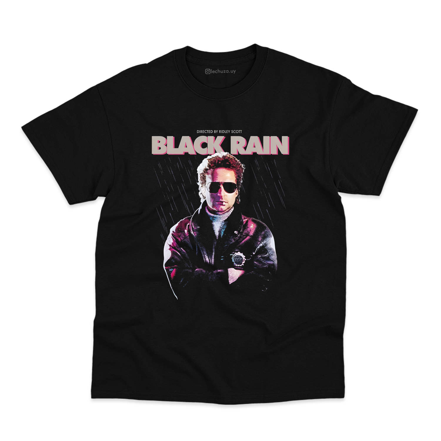 Remera Black Rain