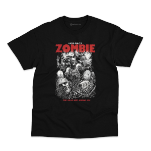 Remera Zombie: noche de pánico