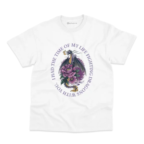 Remera I had the time of my life fighting dragons... - Imagen 2