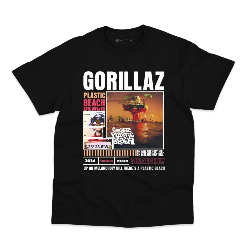Remera Gorillaz #6