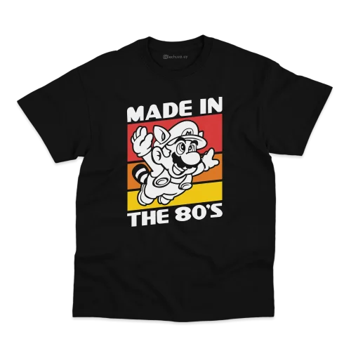 Remera Made in the 80's - Mario Bros
