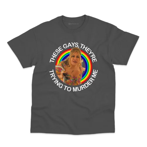 Remera White Lotus - These gays, they're trying to kill me - Imagen 5