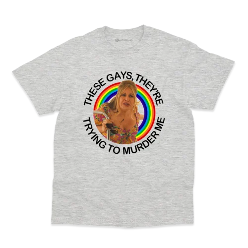 Remera White Lotus - These gays, they're trying to kill me - Imagen 6