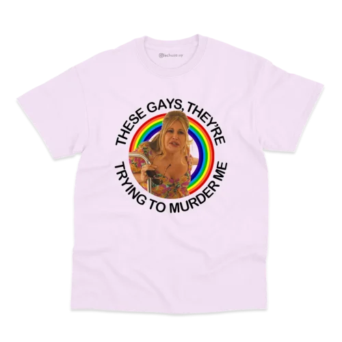 Remera White Lotus - These gays, they're trying to kill me - Imagen 2