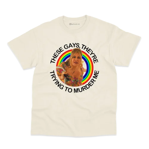 Remera White Lotus - These gays, they're trying to kill me - Imagen 7