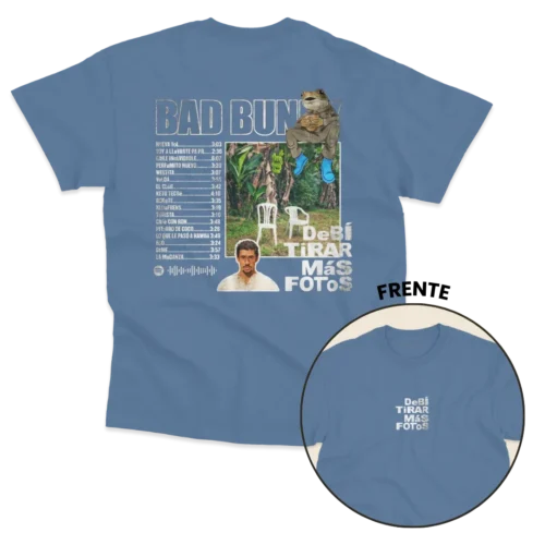 Remera Bad Bunny DTmF Tracklist - Imagen 3