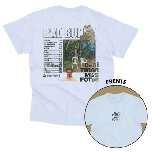 Remera Bad Bunny DTmF Tracklist - Imagen 5