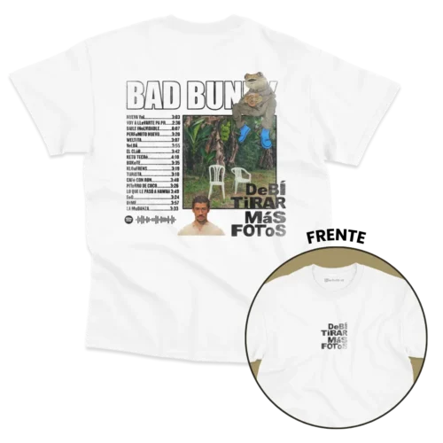 Remera Bad Bunny DTmF Tracklist - Imagen 4