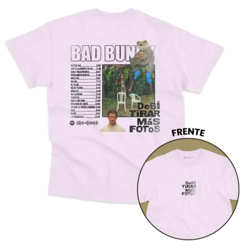 Remera Bad Bunny DTmF Tracklist - Imagen 10