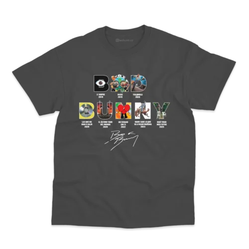 Remera Bad Bunny Discografía - Imagen 5