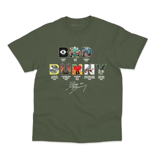 Remera Bad Bunny Discografía - Imagen 6