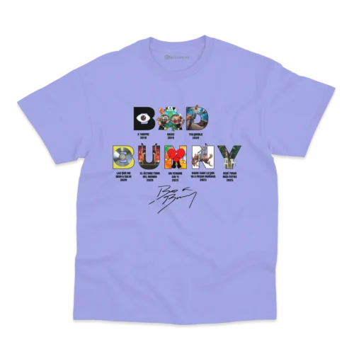 Remera Bad Bunny Discografía - Imagen 8