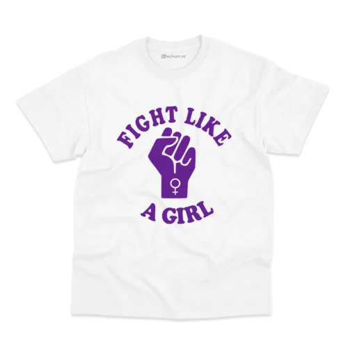 Remera 8M - Fight Like a Girl - Imagen 5