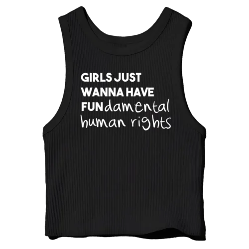 Remera 8M - Girls Just Wanna Have Fundamental Rights - Imagen 2