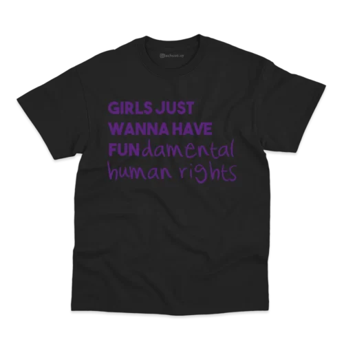 Remera 8M - Girls Just Wanna Have Fundamental Rights - Imagen 6