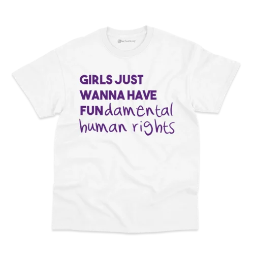 Remera 8M - Girls Just Wanna Have Fundamental Rights - Imagen 7
