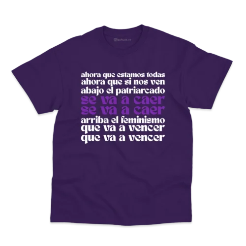 Remera 8M - Ahora que estamos todas, ahora que si nos ven
