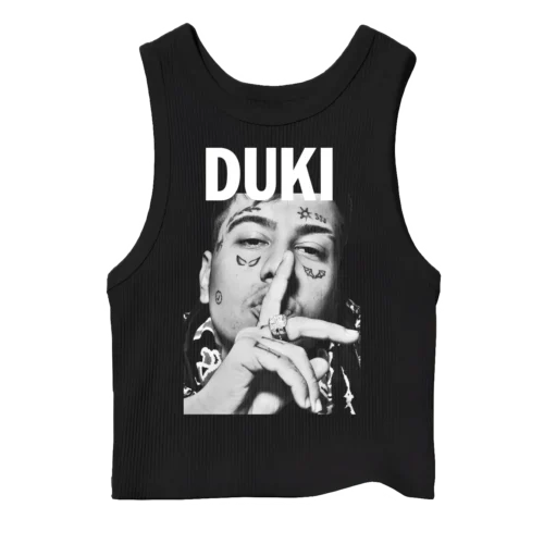 Musculosa Crop top Duki - Face #2 - Imagen 3