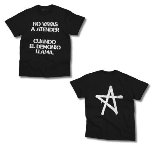 Remera Lali No vayas a atender cuando el demonio llama #1 - Imagen 4