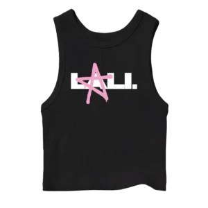 Musculosa crop top Lali Logo Estrella