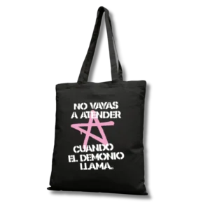 Tote Bag Lali No vayas a atender cuando el demonio llama #6