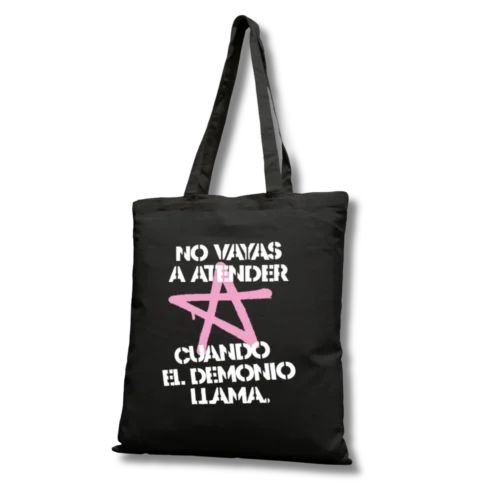Tote Bag Lali No vayas a atender cuando el demonio llama #6