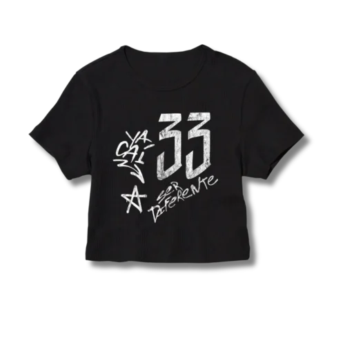 Baby Tee Lali 33 Ser diferente