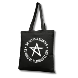 Tote Bag Lali No vayas a atender cuando el demonio llama #2