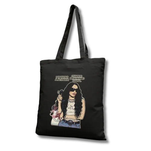 Tote Bag Lali No vayas a atender cuando el demonio llama #3