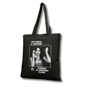 Tote Bag Lali No vayas a atender cuando el demonio llama #4