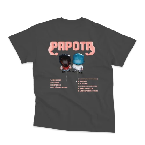 Remera Ca7riel y Paco Amoroso Papota / Papota Tour - Imagen 4