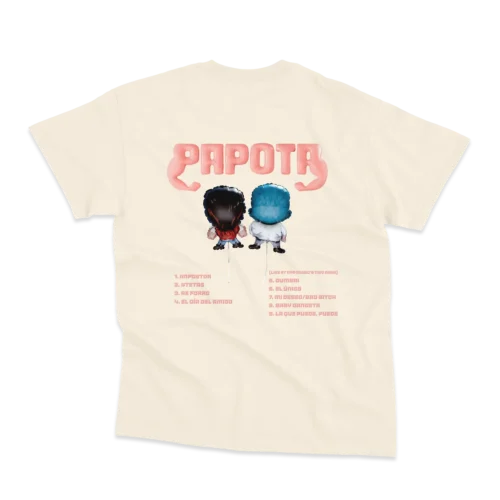 Remera Ca7riel y Paco Amoroso Papota / Papota Tour - Imagen 6