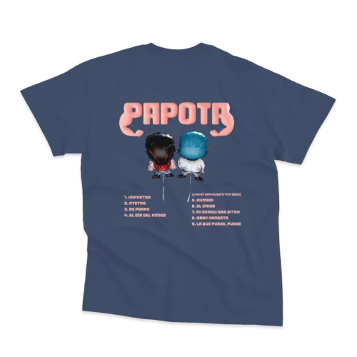 Remera Ca7riel y Paco Amoroso Papota / Papota Tour - Imagen 7