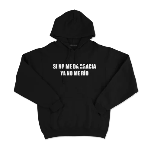 Canguro / Hoodie Lali Si no me da gracia ya no me río