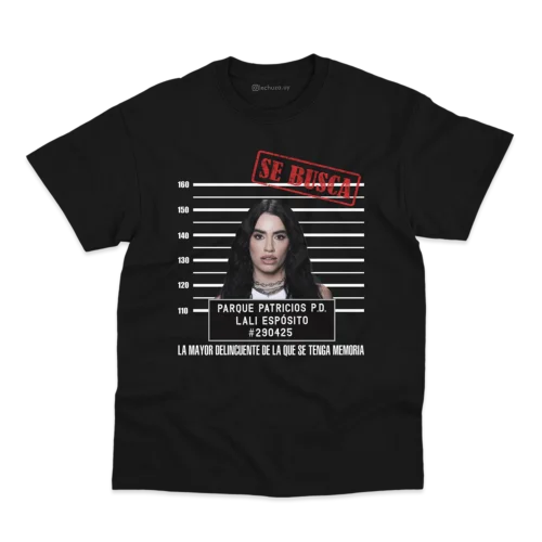 Remera Lali La mayor delincuente de la que se tenga memoria #2