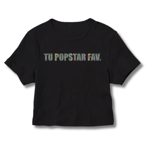 Baby Tee Lali Tu popstar fav