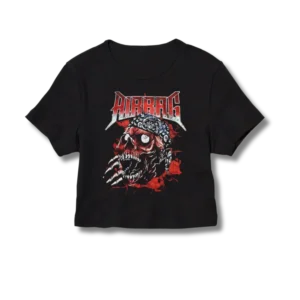 Baby Tee Airbag Calavera roja