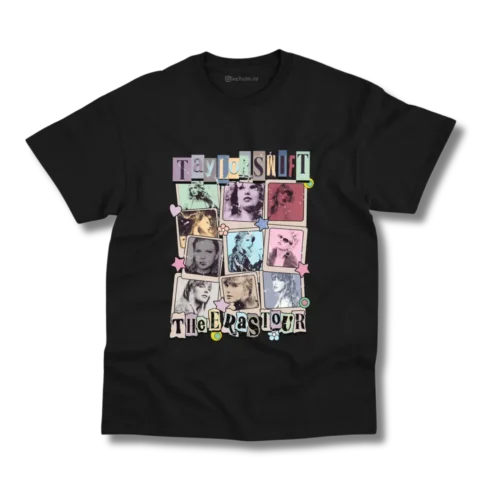 Remera Taylor Swift - The Eras Tour Collage