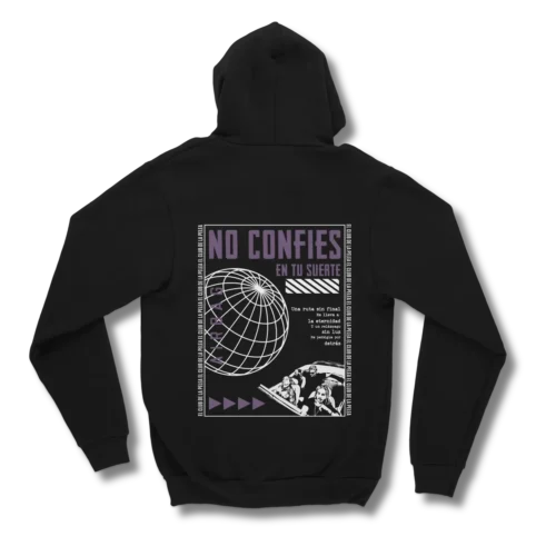 Canguro / Hoodie Airbag - No confíes en tu suerte - El club de la pelea