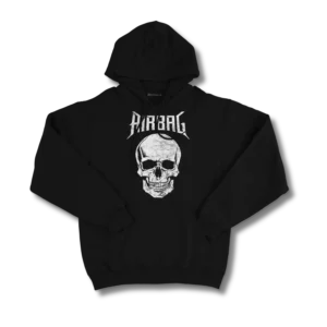 Canguro / Hoodie Airbag Calavera blanca