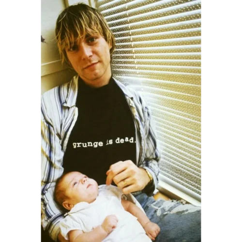 Remera Grunge Is Dead - Kurt Cobain - Imagen 2