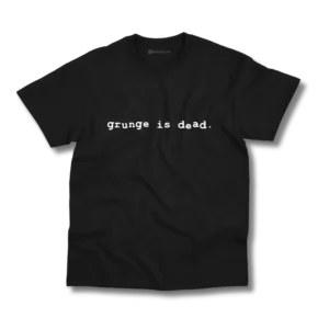 Remera Grunge Is Dead - Kurt Cobain