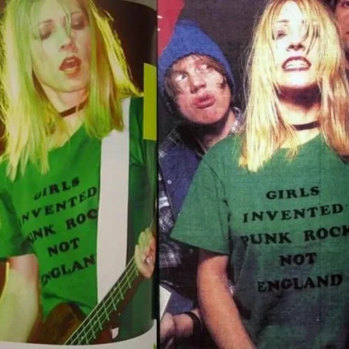 Remera Kim Gordon - Girls Invented Punk Rock Not England - Imagen 2