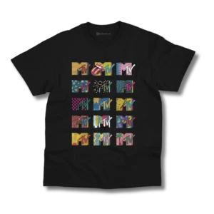 Remera MTV Logos Retro