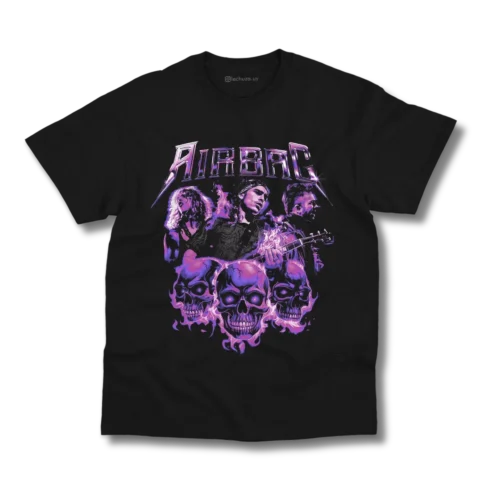 Remera Airbag Bootleg violeta
