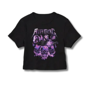 Baby Tee Airbag Bootleg violeta