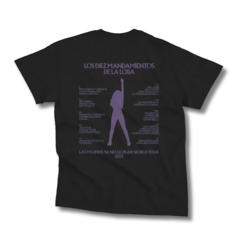 Remera Shakira - 10 mandamientos de la loba - Imagen 3