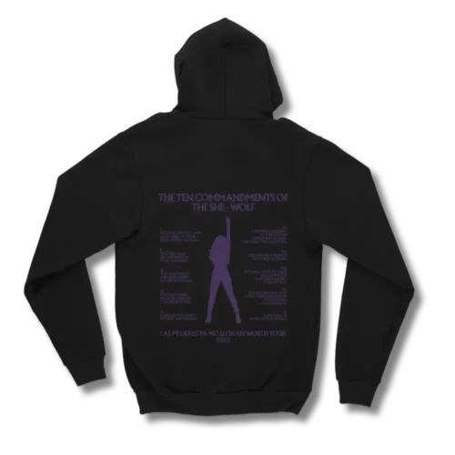 Canguro/Hoodie Shakira - 10 mandamientos de la loba - Imagen 4