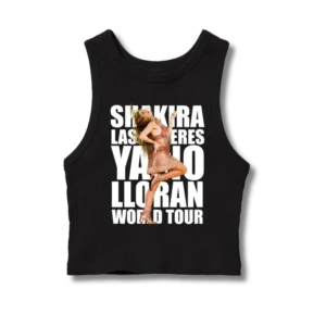 Musculosa crop Shakira Las mujeres ya no lloran Tour #2